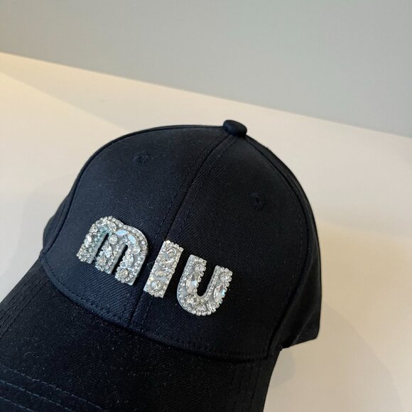 Miu miu baseball cap sun hat main image 4